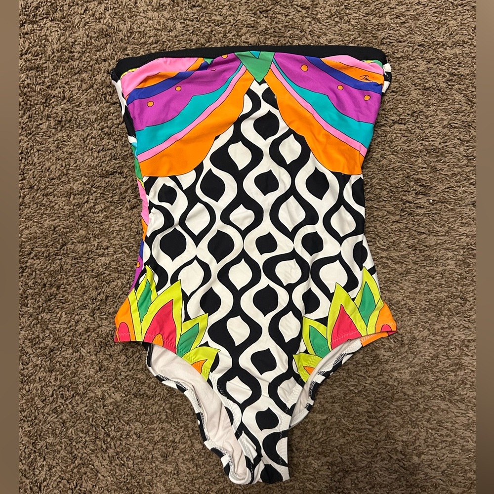 Trina Turk Colorful One Piece GUC